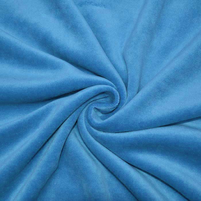 Baumwollplüsch, 29435-06, blau