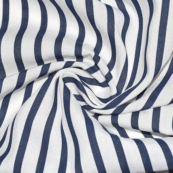 Gewebe, Viskose, Baumwolle, Streifen, 29461-01