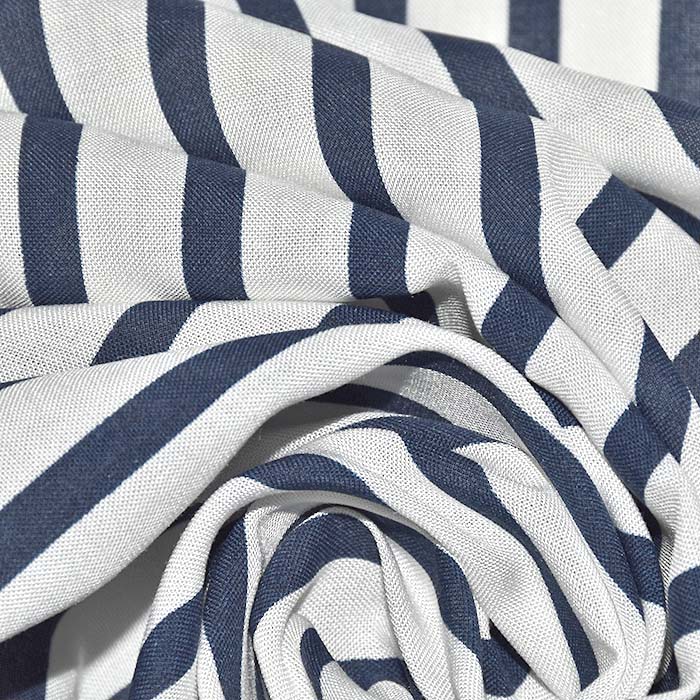 Gewebe, Viskose, Baumwolle, Streifen, 29461-01