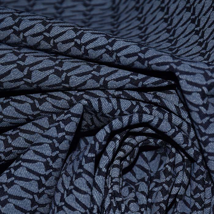 Bengalin, elastisches Gewebe, Druck, 29473-29