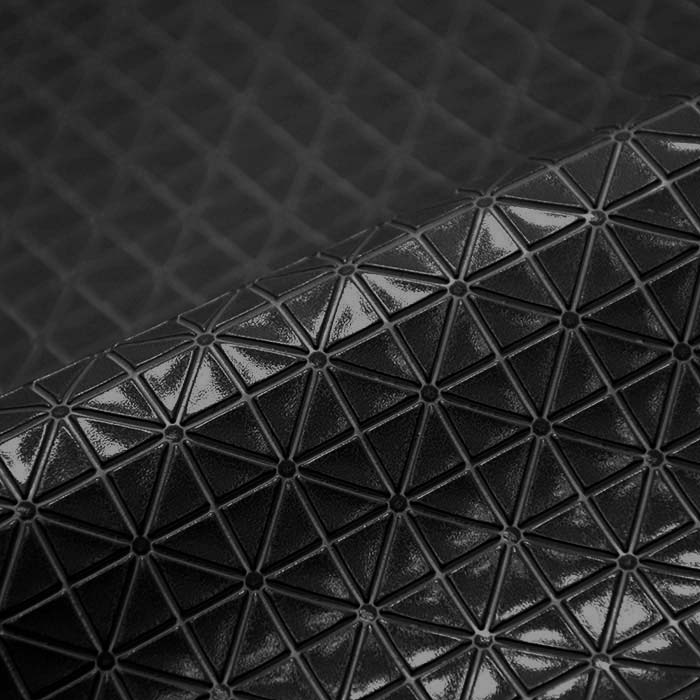 Kunstleder Plaid, 29482-07, schwarz
