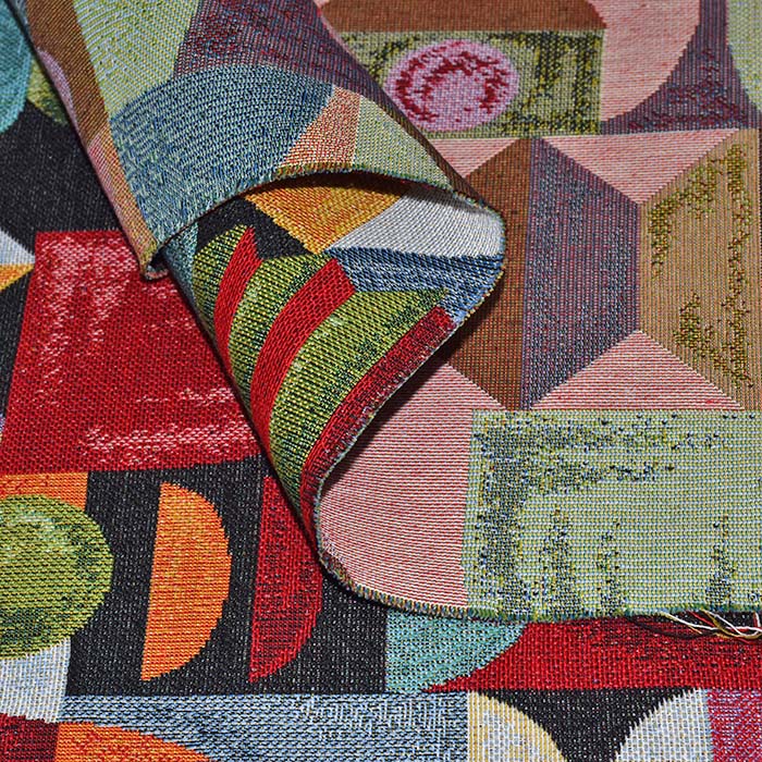 Dekojacquard, beidseitig, abstrakt, 29518