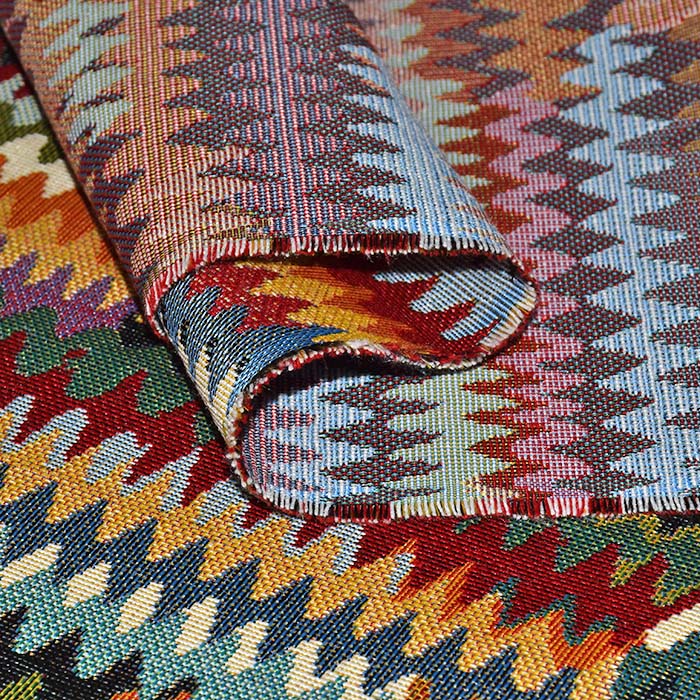 Dekojacquard, bediseitig, geometrisch, 29525-30