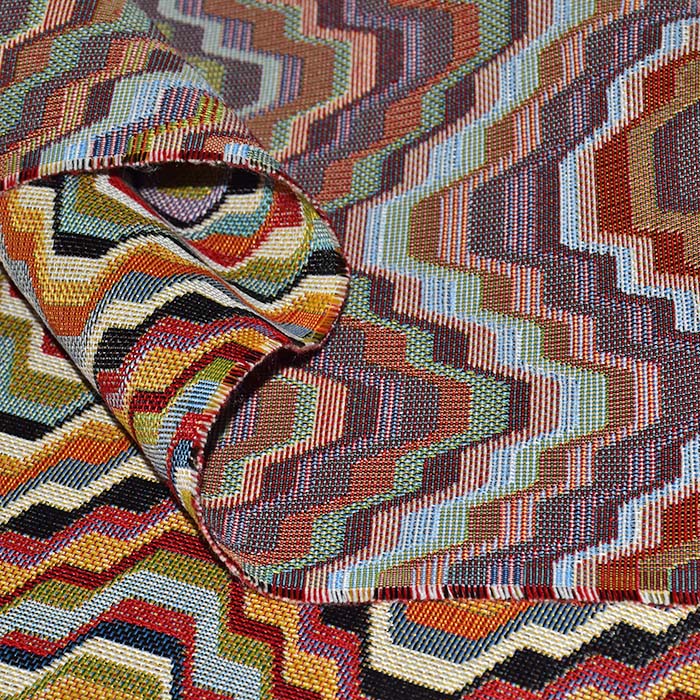 Dekojacquard, bediseitig, geometrisch, 29526-30