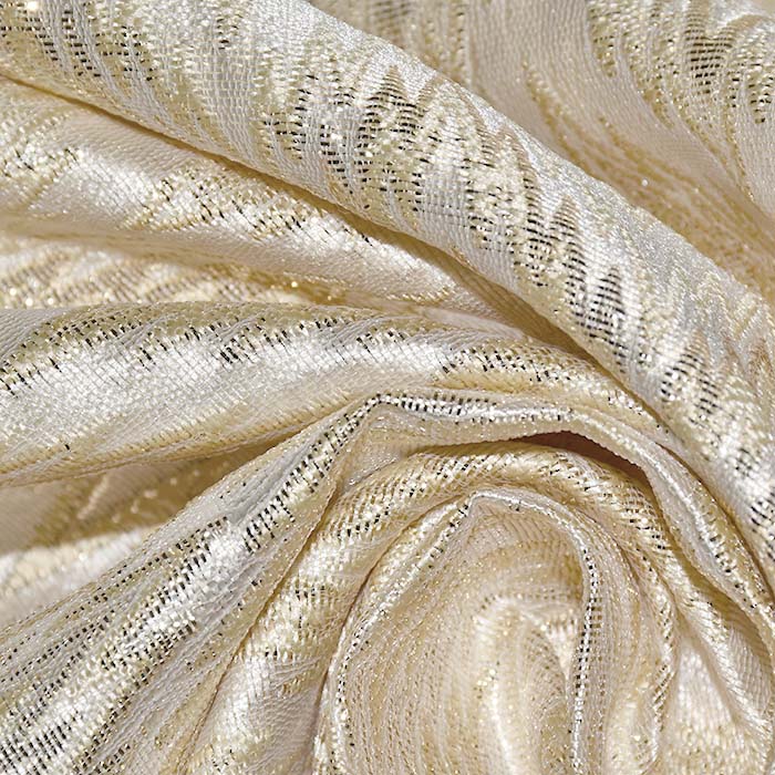 Jacquard, beidseitig, geometrisch, 29556-110, sahne