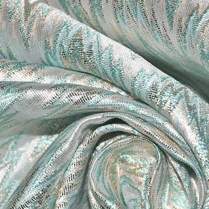 Jacquard, beidseitig, geometrisch, 29556-513, mint