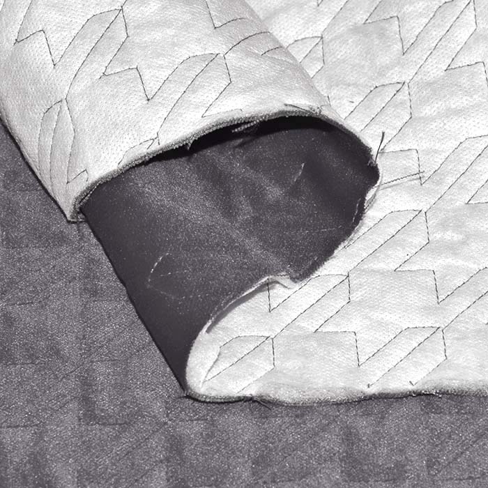 Mikrofaserstoff Sinfonia, Pepita, 29598-605, grau