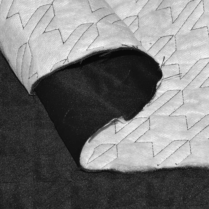 Mikrofaserstoff Sinfonia, Pepita, 29598-200, schwarz