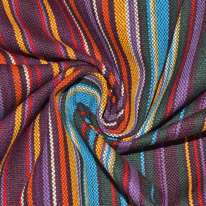 Dekobaumwolle, Streifen, 28921-002, bunt