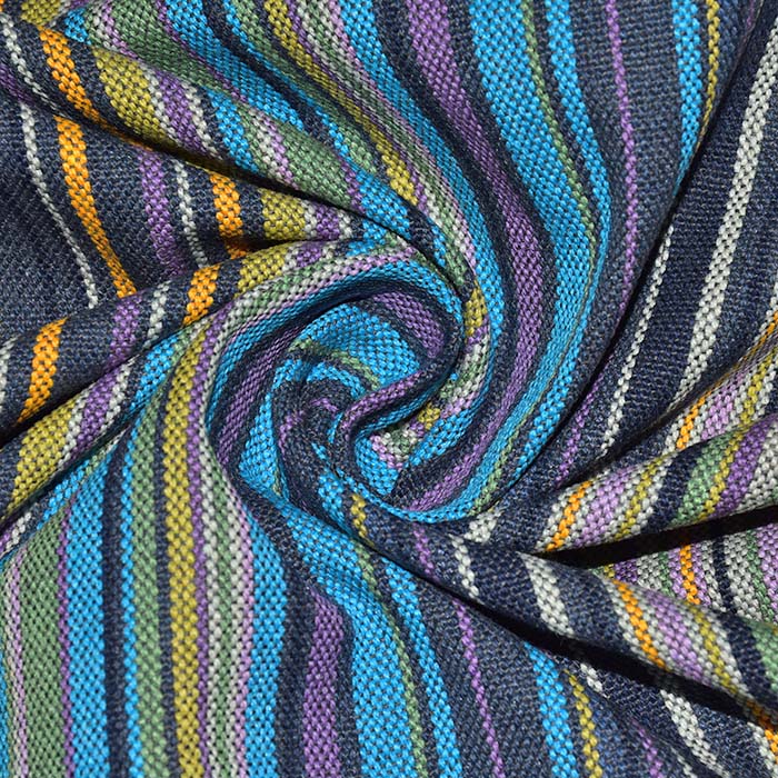 Dekobaumwolle, Streifen, 28921-700, blau