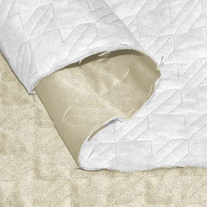 Mikrofaserstoff Sinfonia, Pepita, 29598-401, gelb-beige