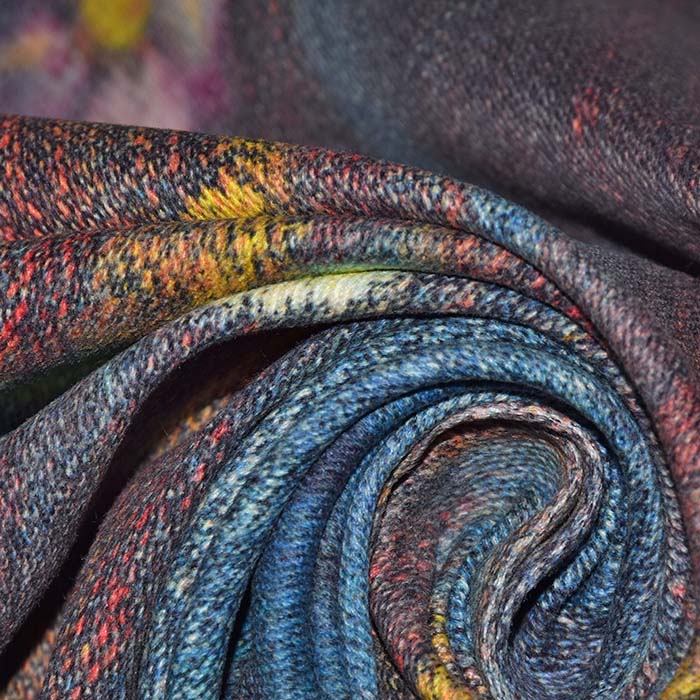 Baumwolle, für Anzüge, geschliffen, floral, 29633