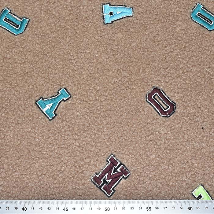 Wirkware, Bouclé, Buchstaben, 29678-540