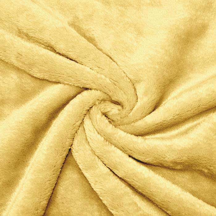 Velours coral, beidseitig, 18857-19, gelb