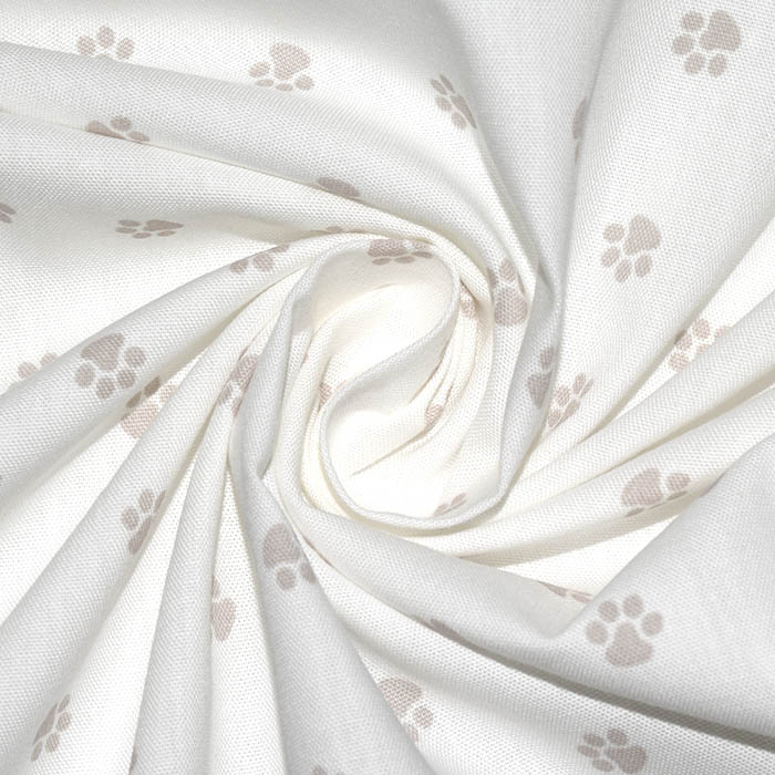 Baumwolle, Popeline, Tiere, 29699-510, weiß