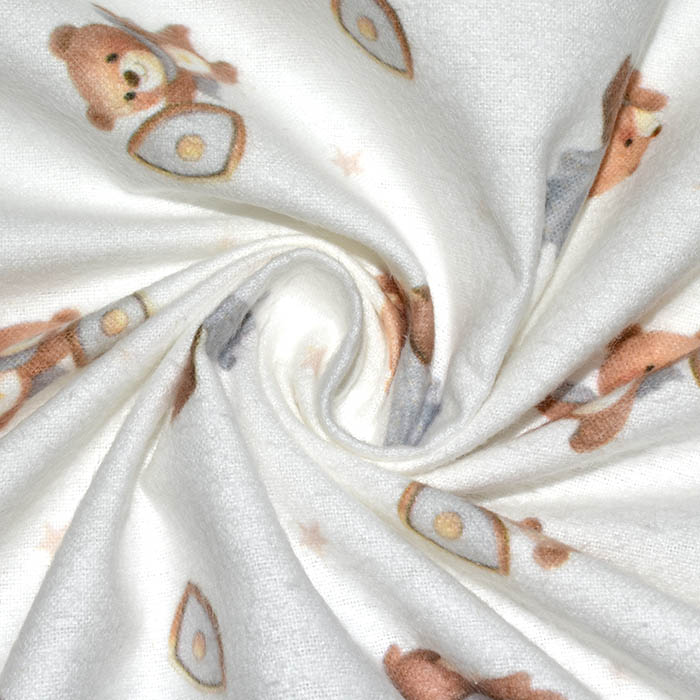 Flanell , Baumwolle, digital, für Kinder, 29700-510