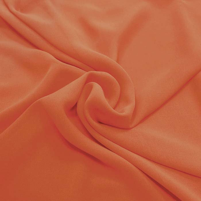 Chiffon, Polyester, 4143-51, orange