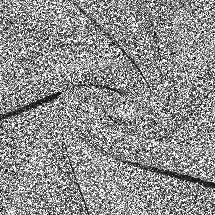 Wirkware, dicht, glänzend, 29716-2, silbern