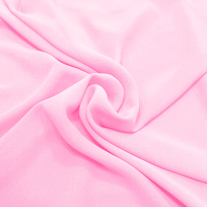 Chiffon, Polyester, 4143-165, rosa