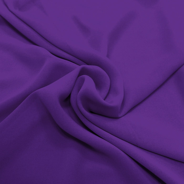 Chiffon, Polyester, 4143-82, dunkelviolett