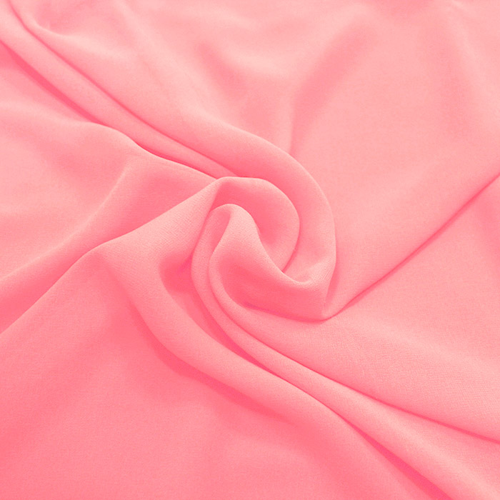 Chiffon, Polyester, 4143-173, koralle