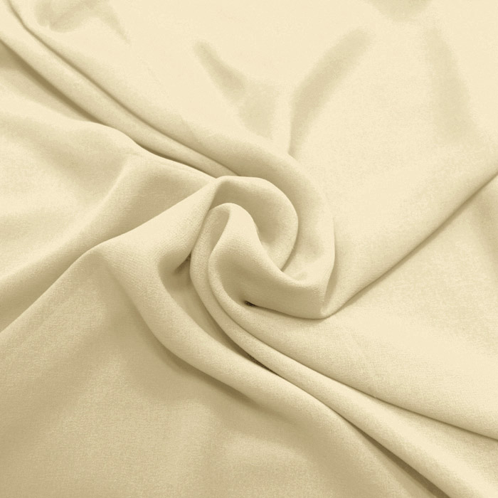 Chiffon, Polyester, 4143-85, gelb-beige