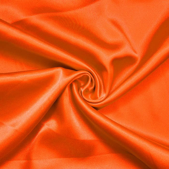Satin, Polyester, 3093-70, orange