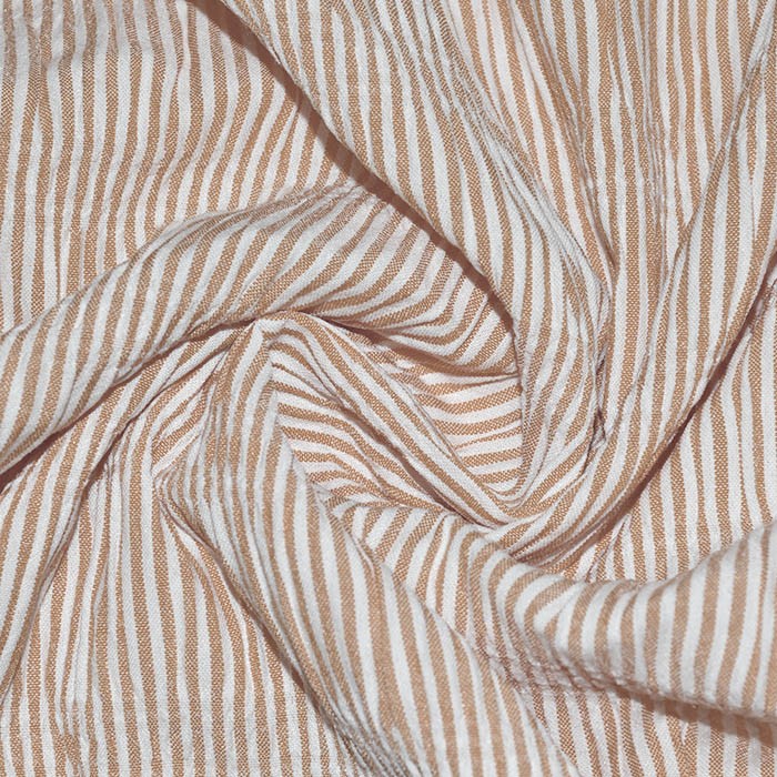 Gewebe, gesteppt, Streifen, 29726-02, braun