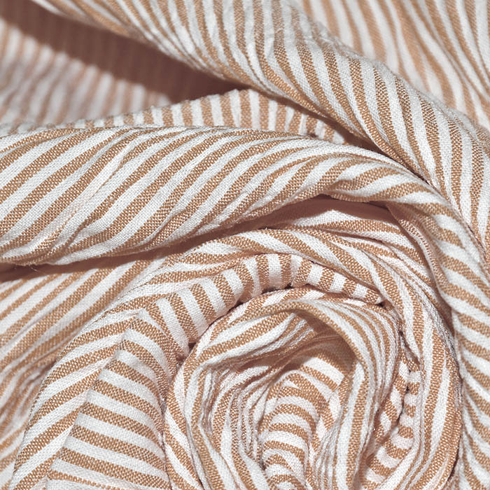 Gewebe, gesteppt, Streifen, 29726-02, braun
