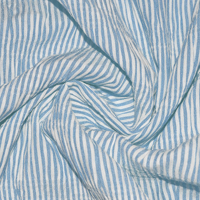 Gewebe, gesteppt, Streifen, 29726-11, hellblau