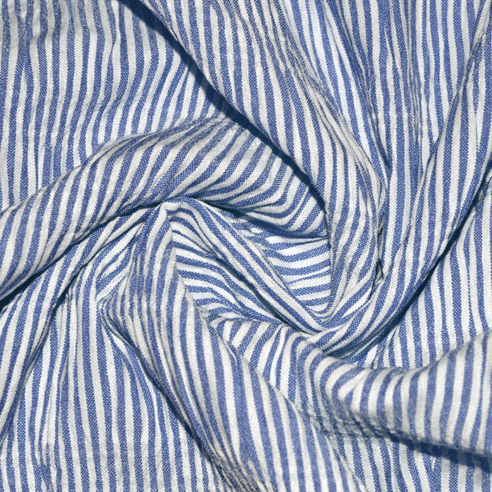 Gewebe, gesteppt, Streifen, 29726-06, dunkelblau