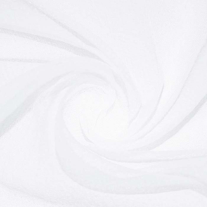 Organza, glänzend, 29666-18, weiß