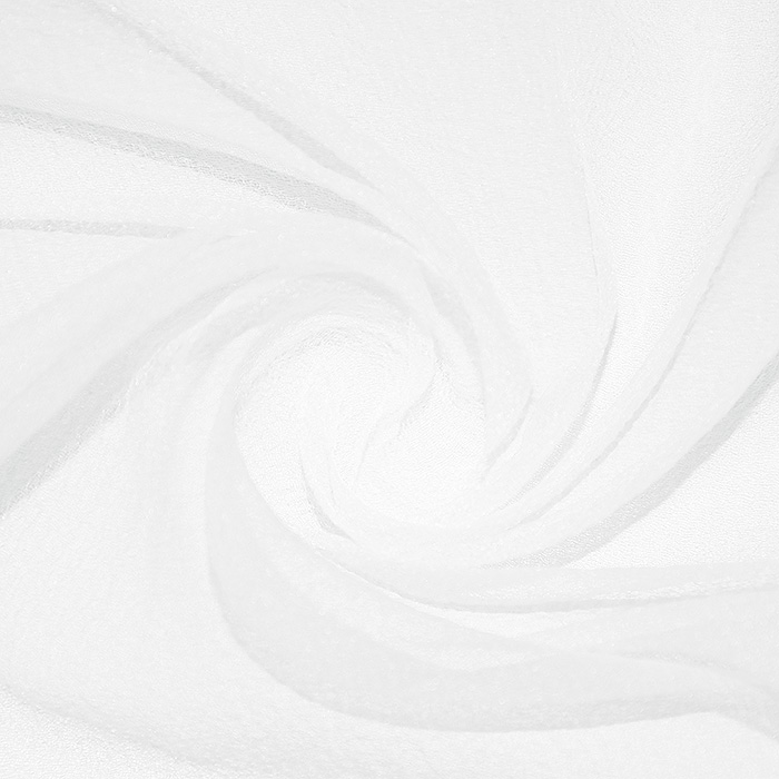 Organza, glänzend, 29666-03, offweiß