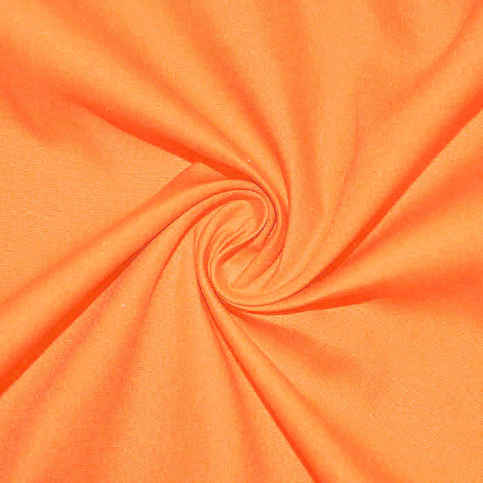 Baumwolle, Popeline, 4828-86, orange