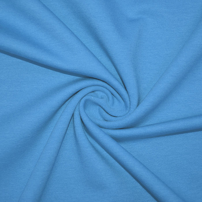 Sweatshirtstoff 10 m, 102-72, blau