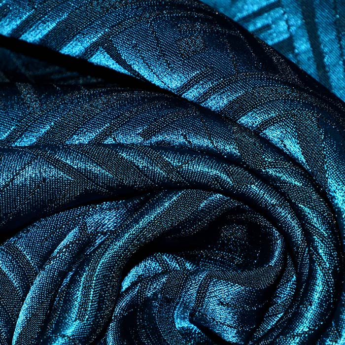 Gewebe, Rajon, geometrisch, 29738-37, petrol