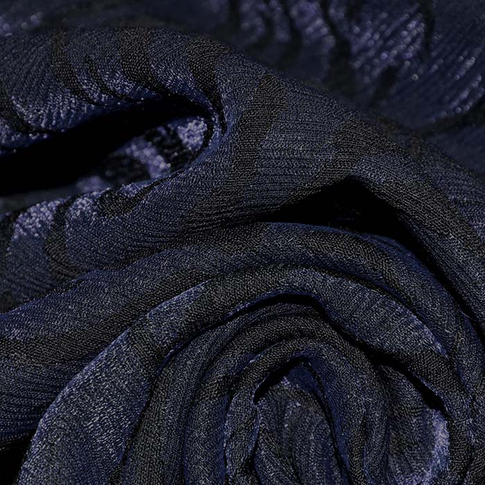 Gewebe, Viskose, tierisch, 29739-12, dunkelblau