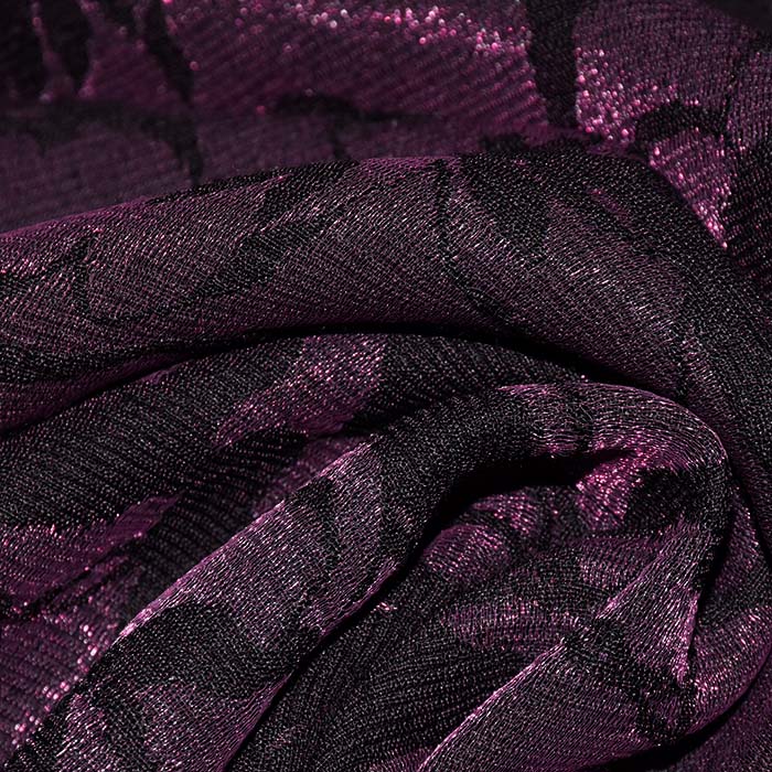 Gewebe, Viskose, floral, 29740-19, rosa