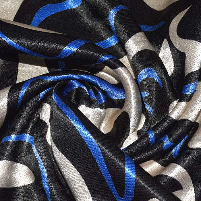 Satin, Rajon, abstrakt, 29748