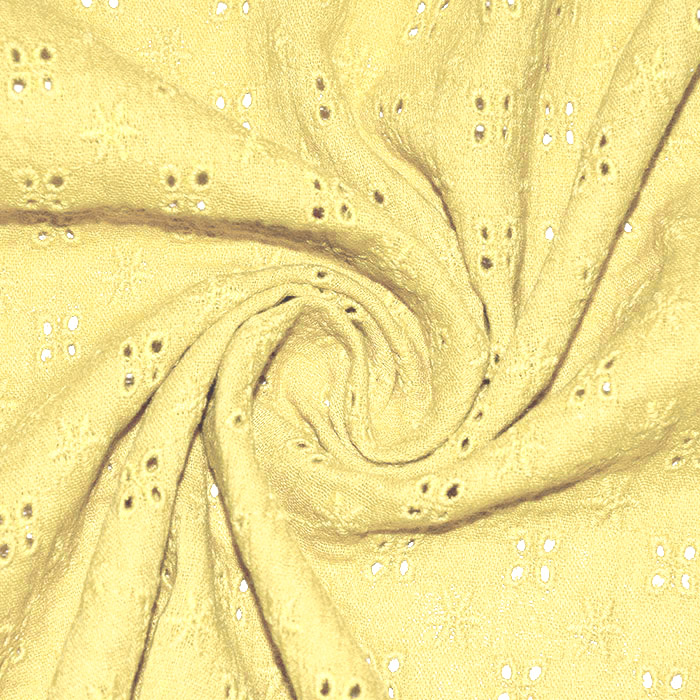 Musselin, doppelt, Richelieu, 22719-083, gelb