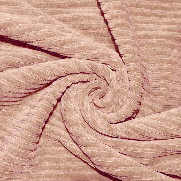 Jersey, Samt, 25244-320, orange-rosa