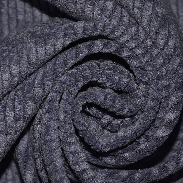 Samt, Polyester, gewaschen, 26092-008, dunkelblau