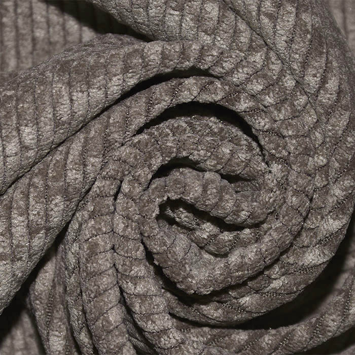 Samt, Polyester, gewaschen, 26092-058, braun