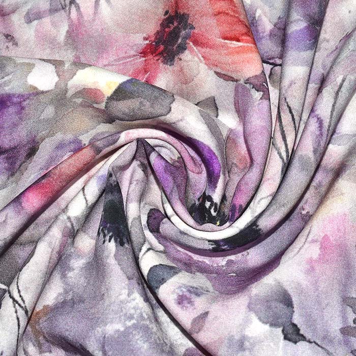 Gewebe, Viskose, digital, floral, 29790-001