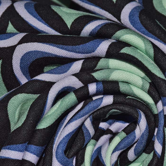 Wirkware, dicht, oriental, 29795-001, mint-violett