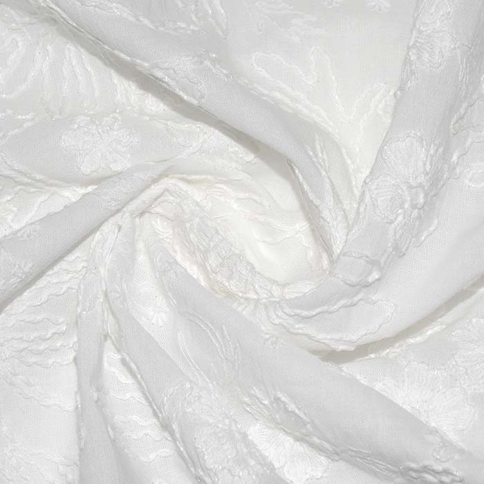 Baumwolle, Popeline, Stickerei, floral, 29812-001