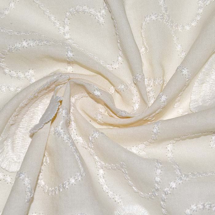 Baumwolle, Popeline, Stickerei, Herzen, 29814-001