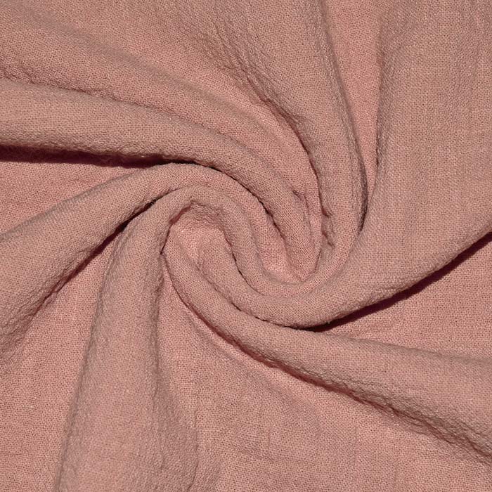 Musselin, doppelt, 29815-003, ziegelfarben