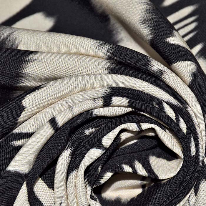 Gewebe, Viskose, digital, abstrakt, 29826-002, sahne