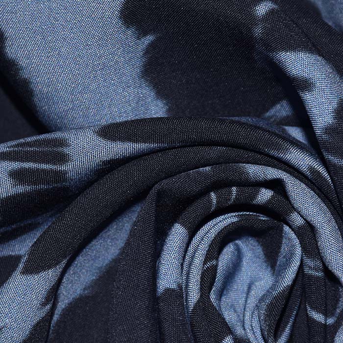 Gewebe, Viskose, digital, abstrakt, 29826-003, blau